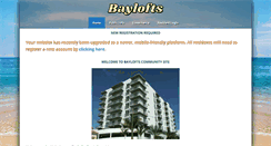 Desktop Screenshot of baylofts.net
