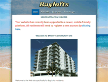 Tablet Screenshot of baylofts.net